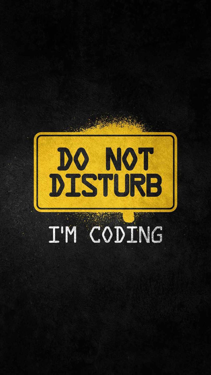 do not disturb wallpapers