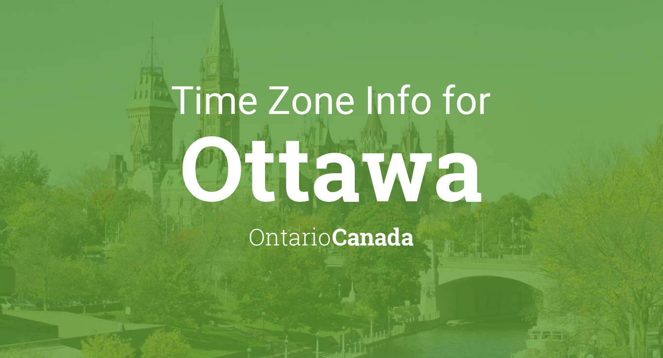 timezone ottawa