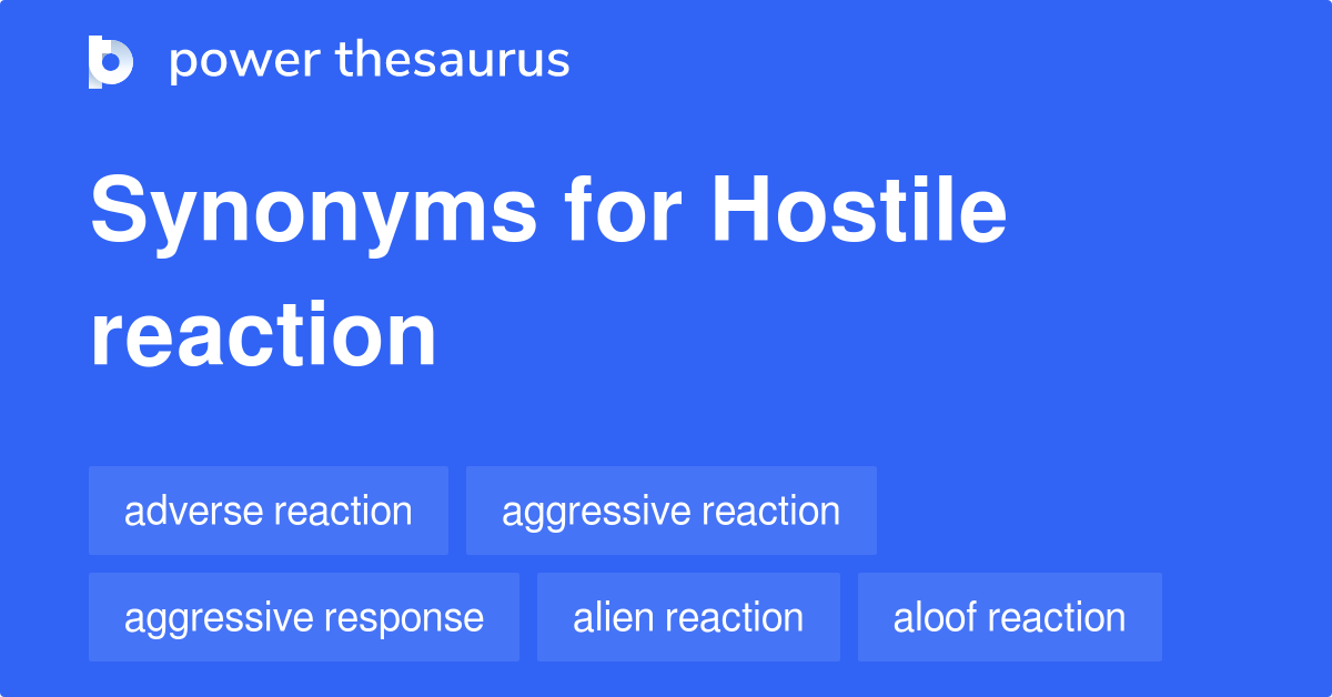 hostile synonym