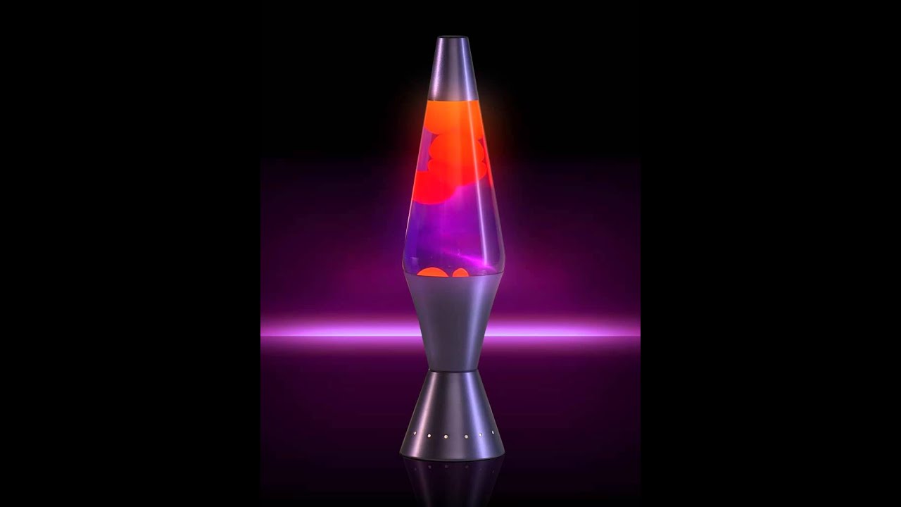 purple red lava lamp