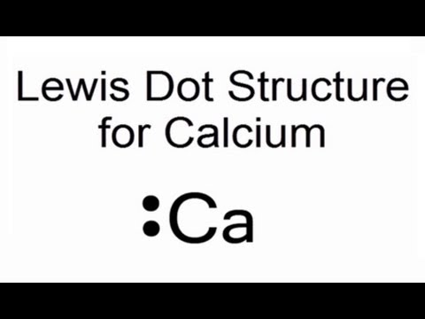 lewis structure for ca