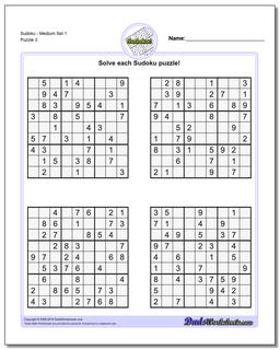 24/7 sudoku medium