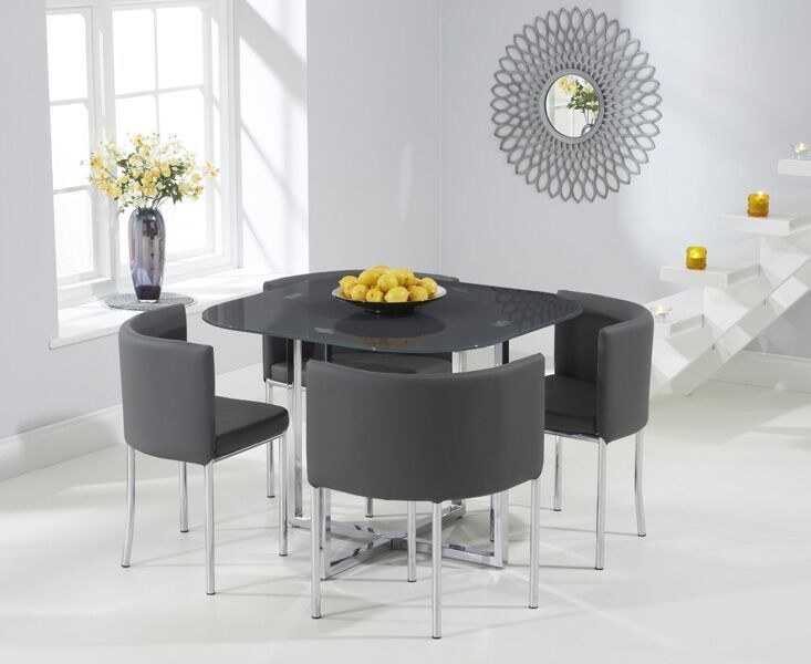 spacesaver dining table and chairs