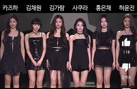 hong eunchae height