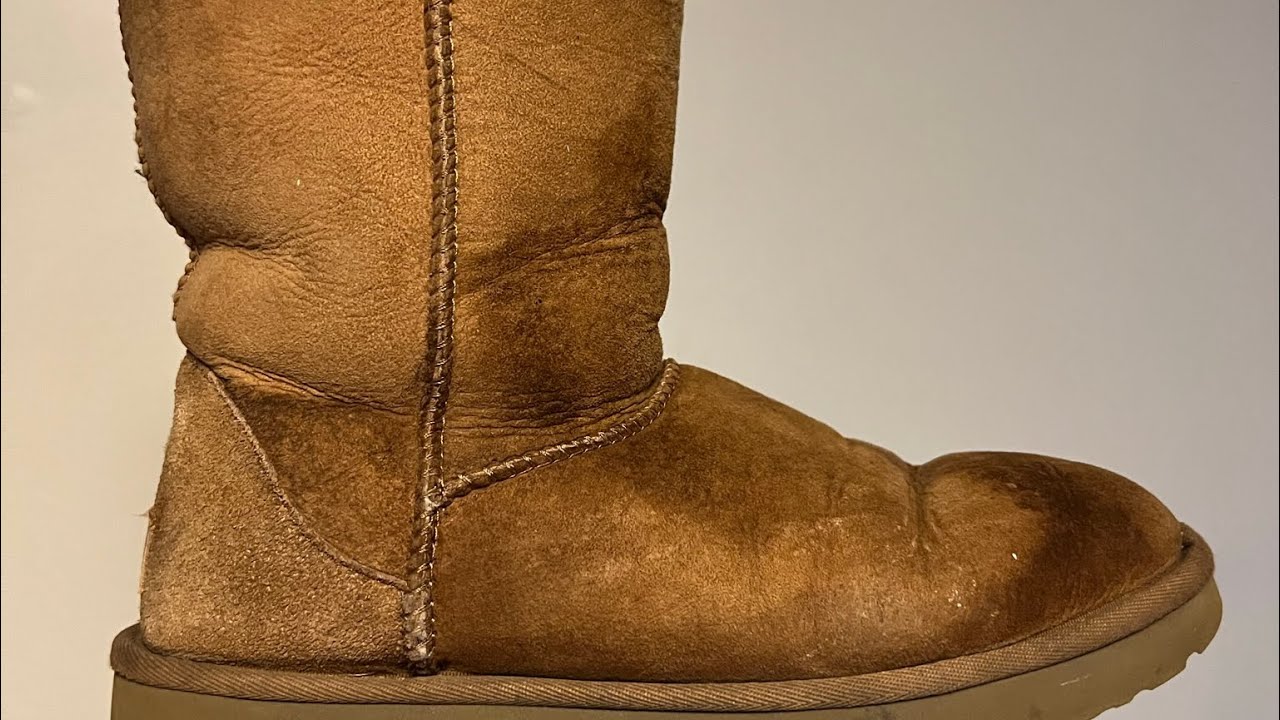 how to get water stains out of ugg boots