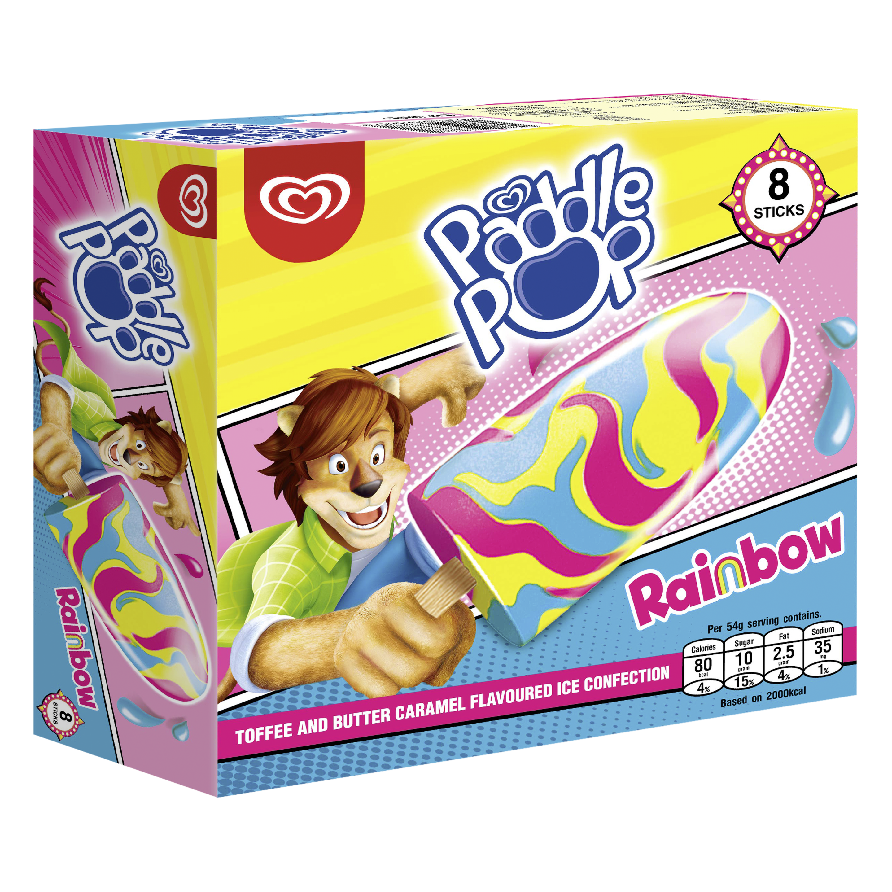 paddle pop calories