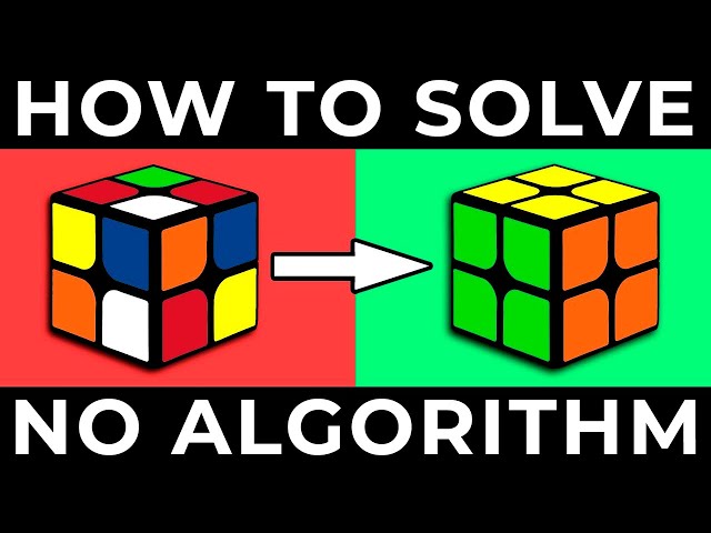 how do i solve a 2x2 rubiks cube