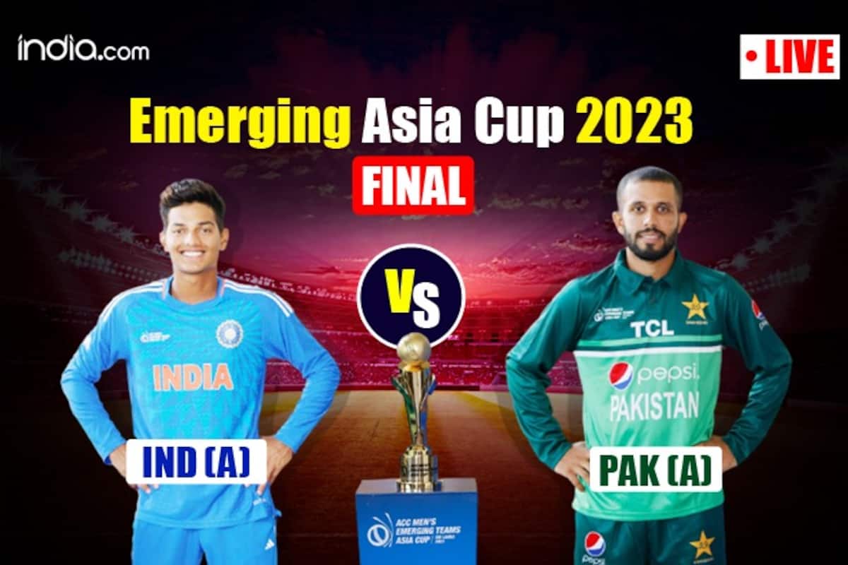 india vs pak a emerging asia cup score