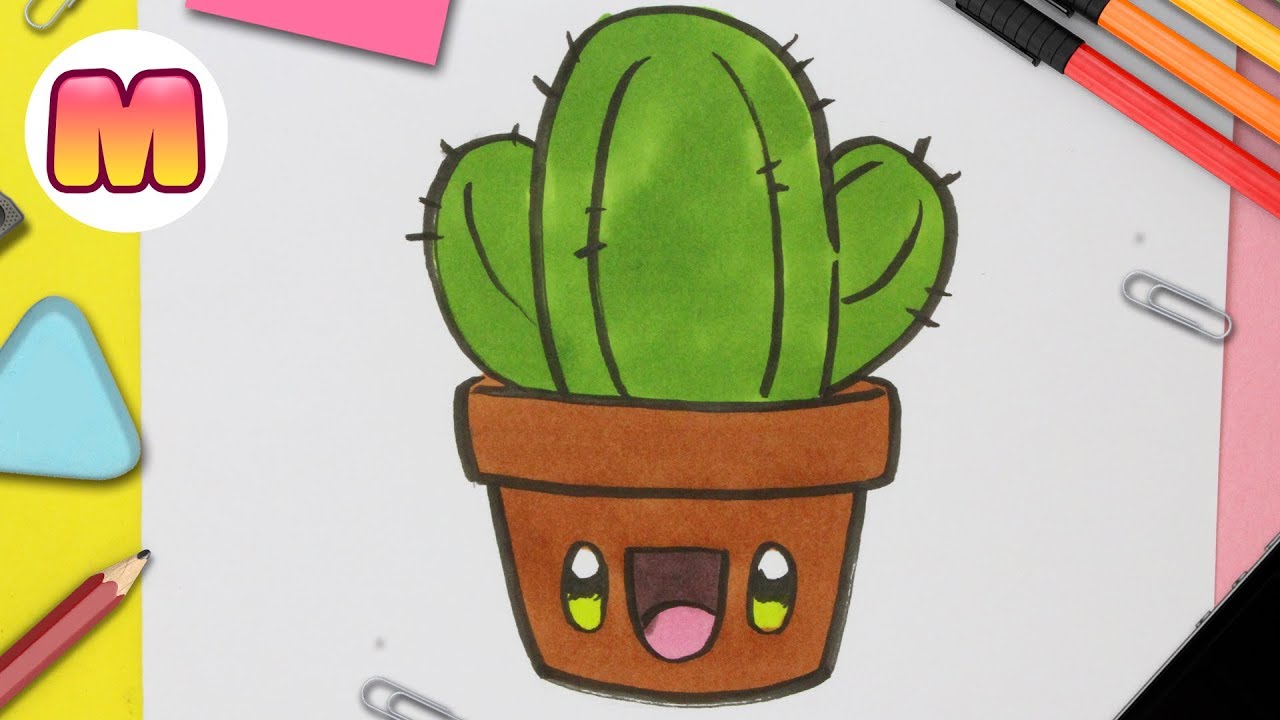 dibujos de cactus bonitos