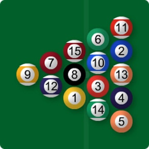 placement boule billard