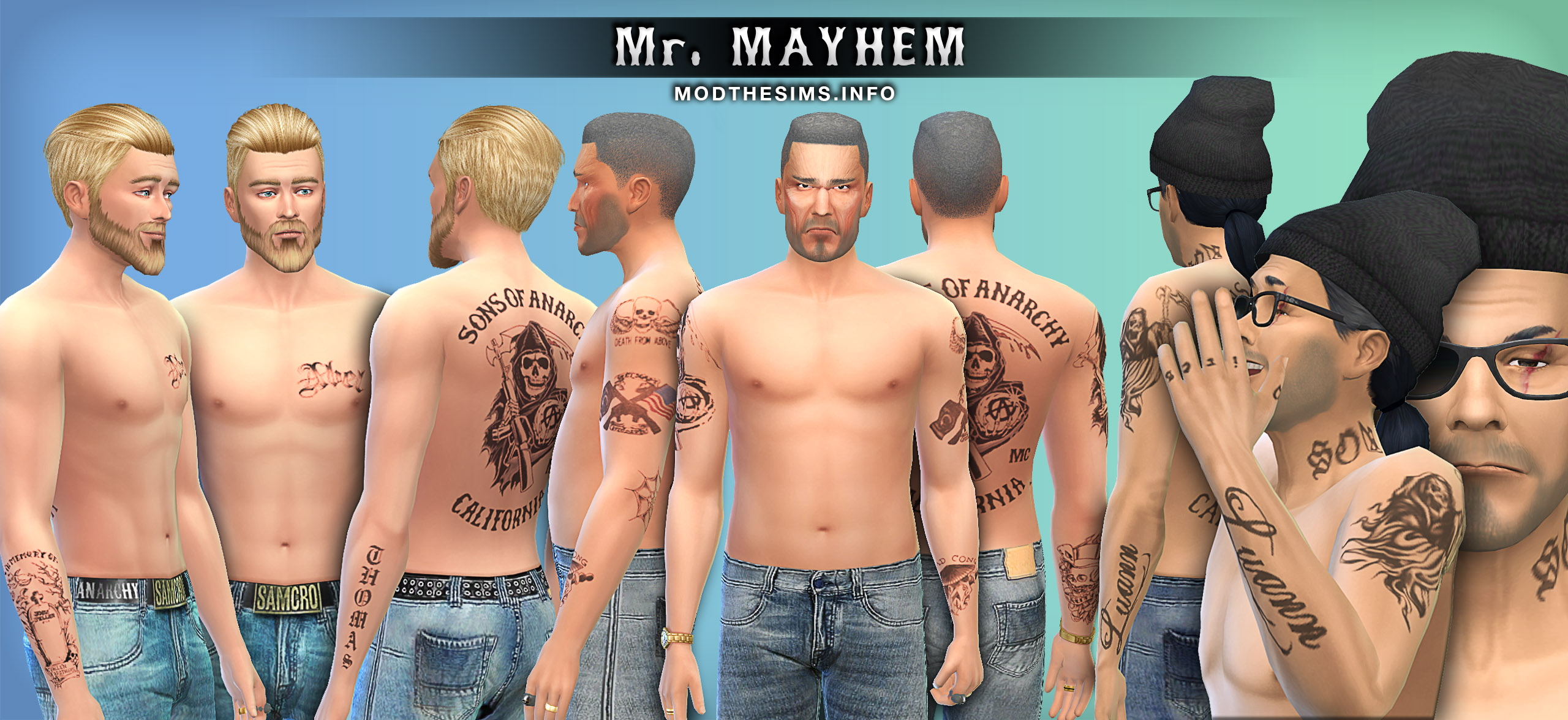 sims 4 tattoo pack