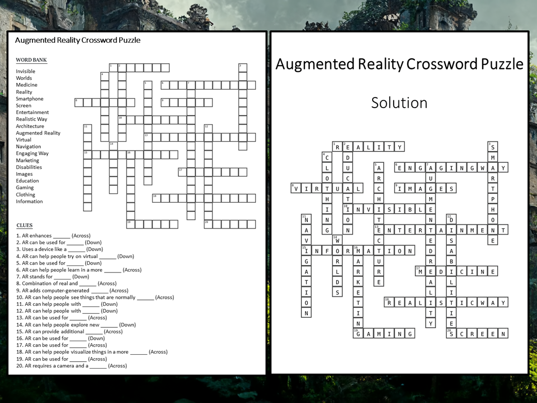 augmented crossword clue