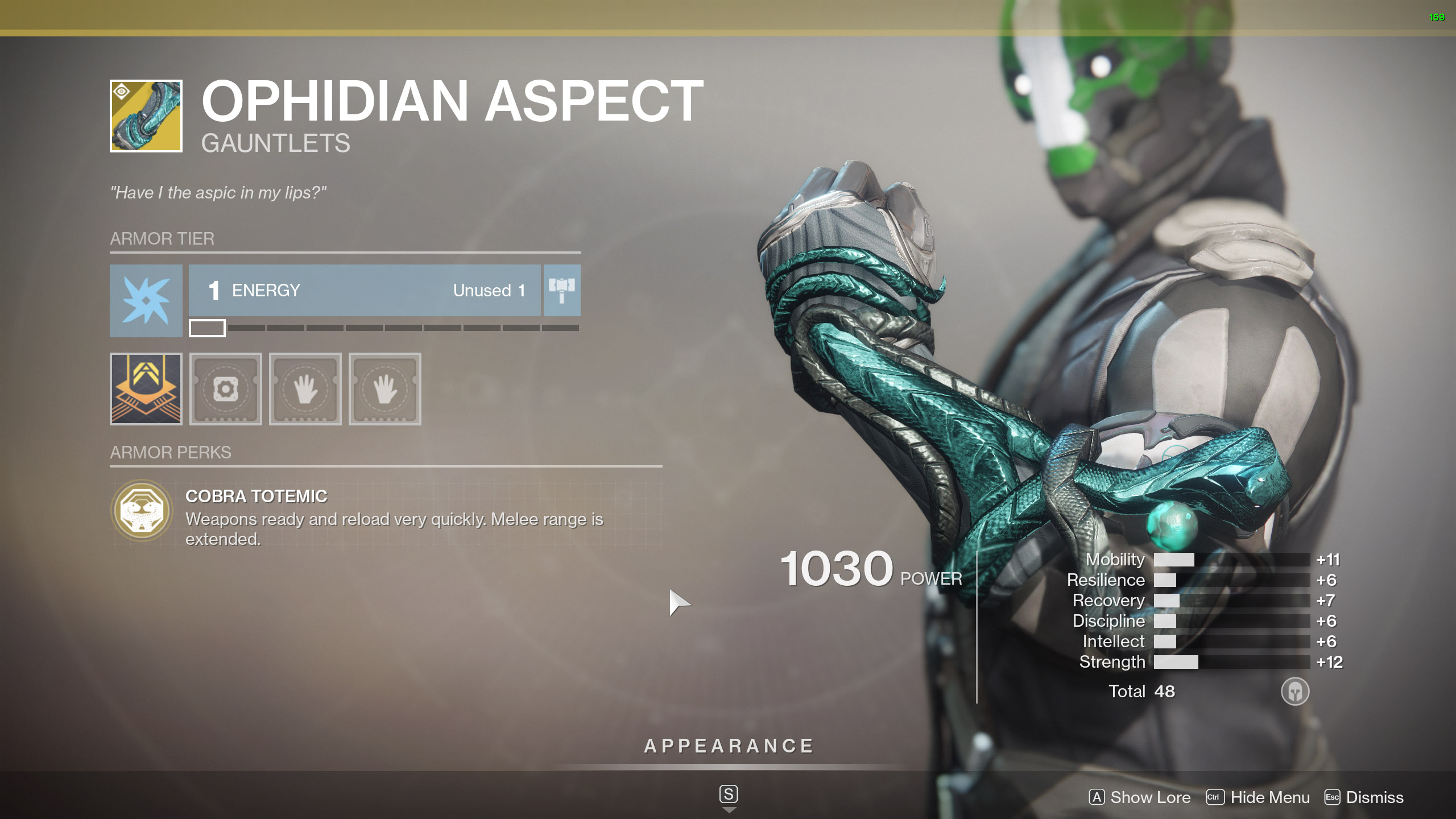 ophidian aspect