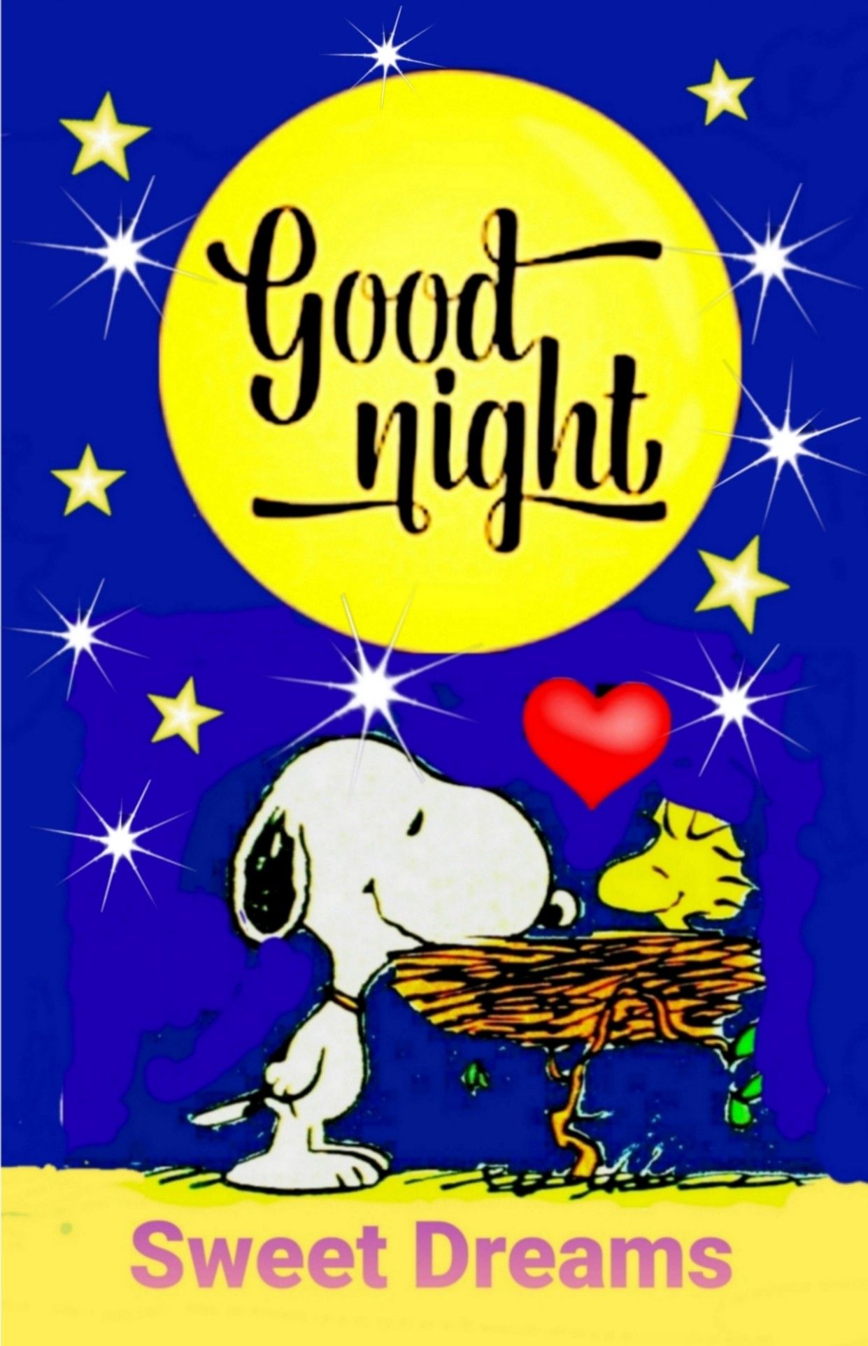 snoopy good night