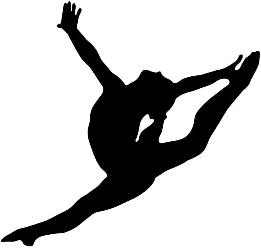 gymnastics silhouette