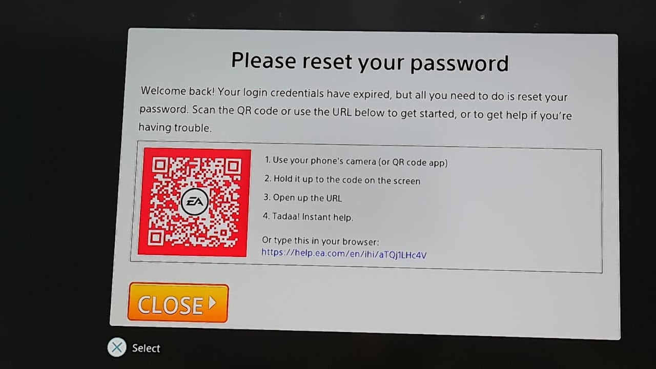 start.ea/resetpassword