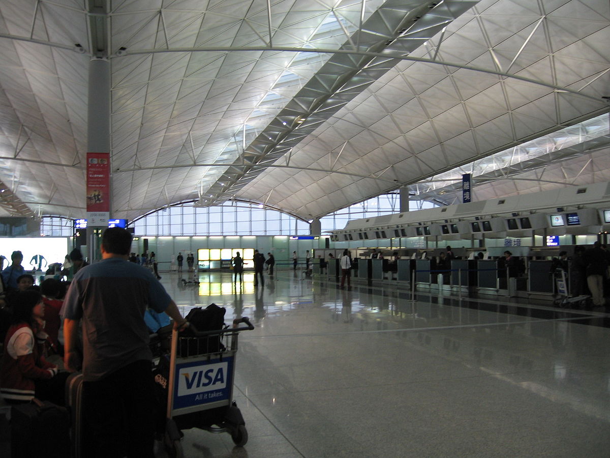 hong kong international airport departure