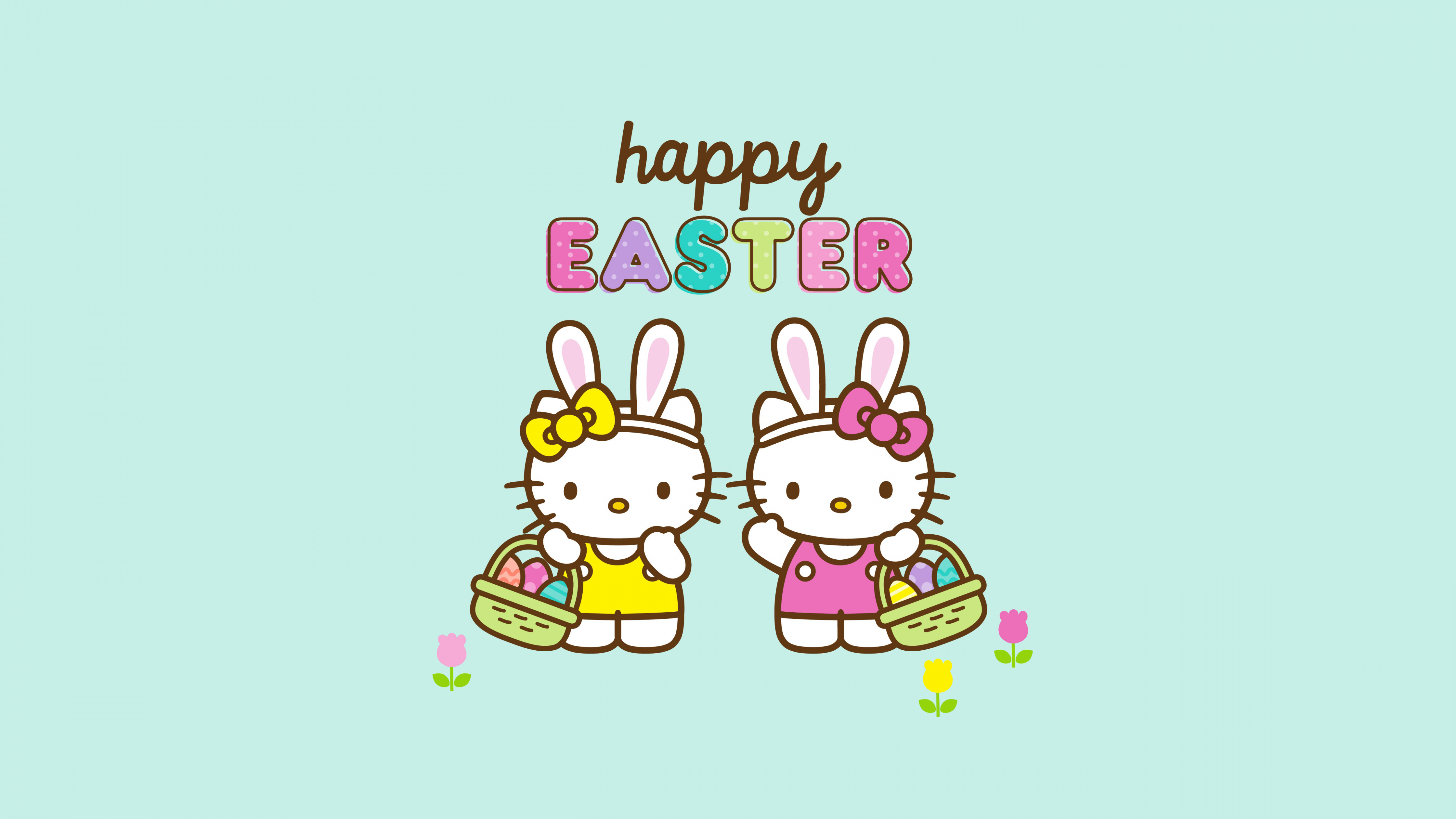 sanrio easter wallpaper