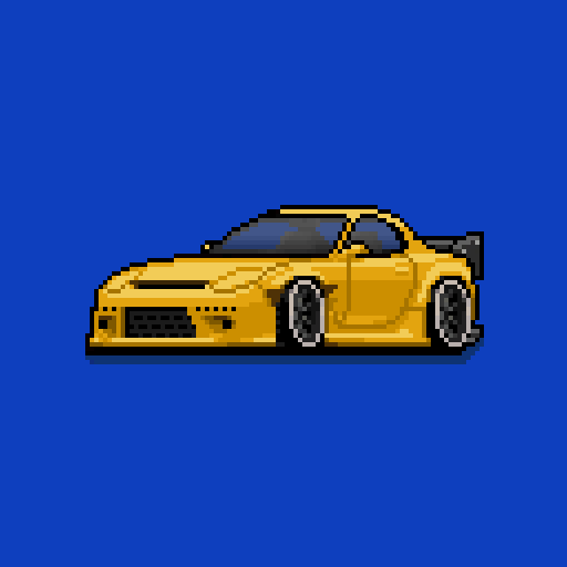 pixel car