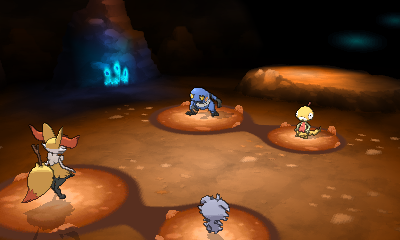 pokemon x glittering cave