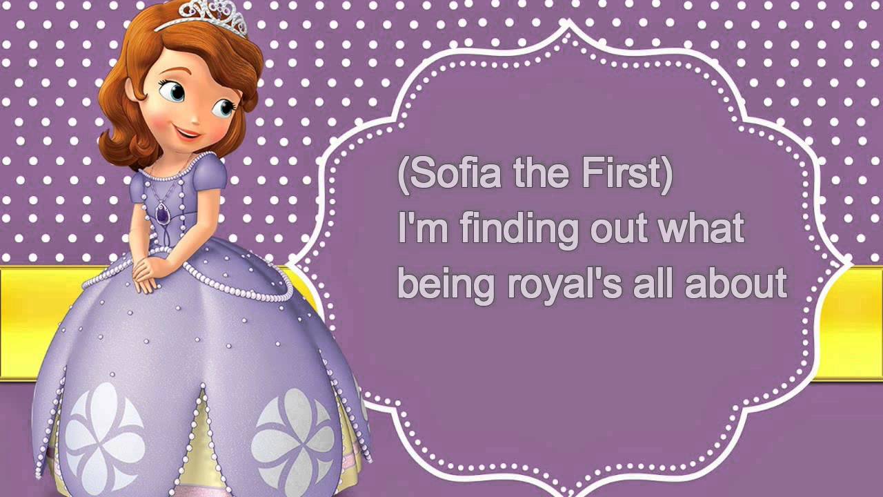 sofia the first lyrics