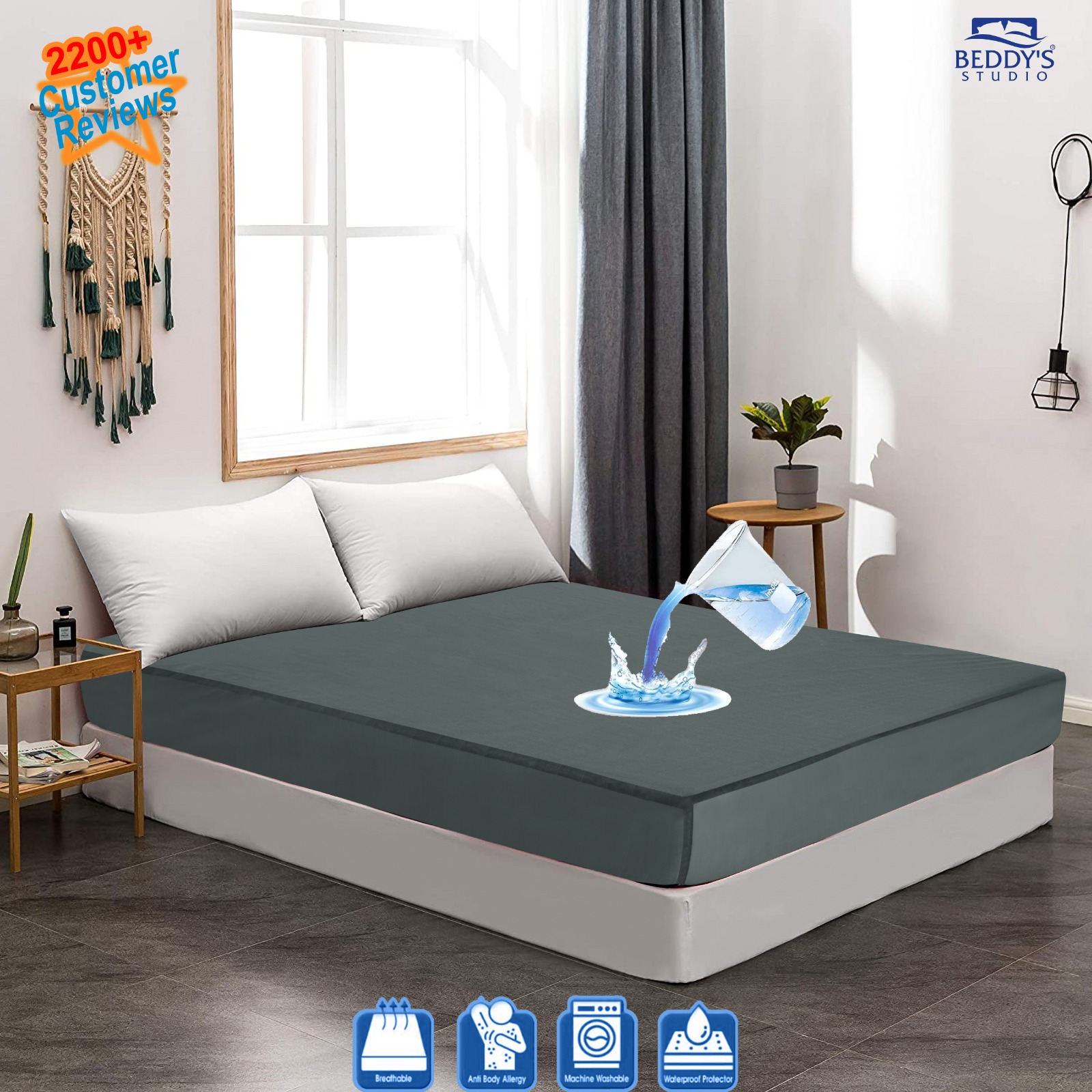 waterproof bed cover price