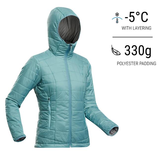 decathlon down jacket womens