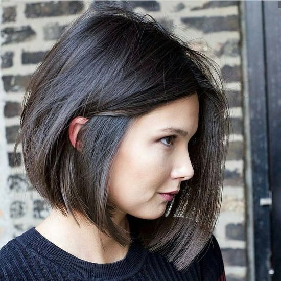 bob style haircuts for thick hair