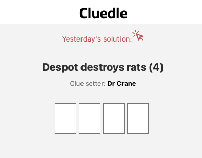 despot crossword clue