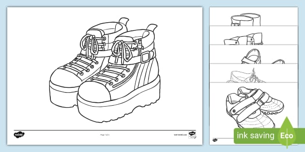 sneaker template printable