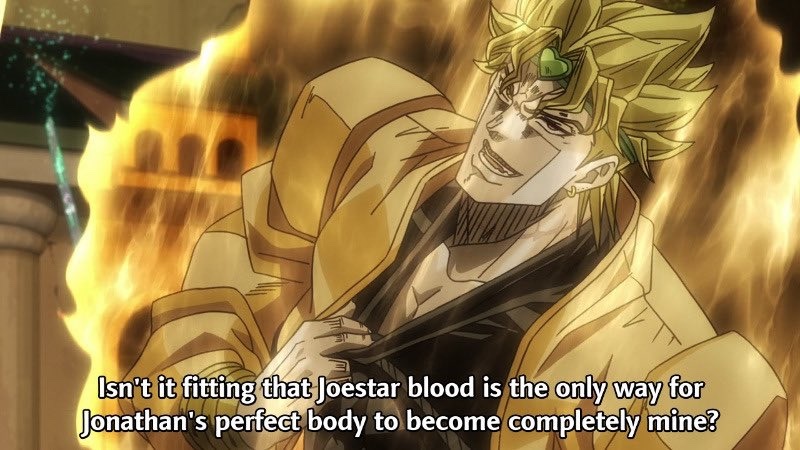 dio jonathan body