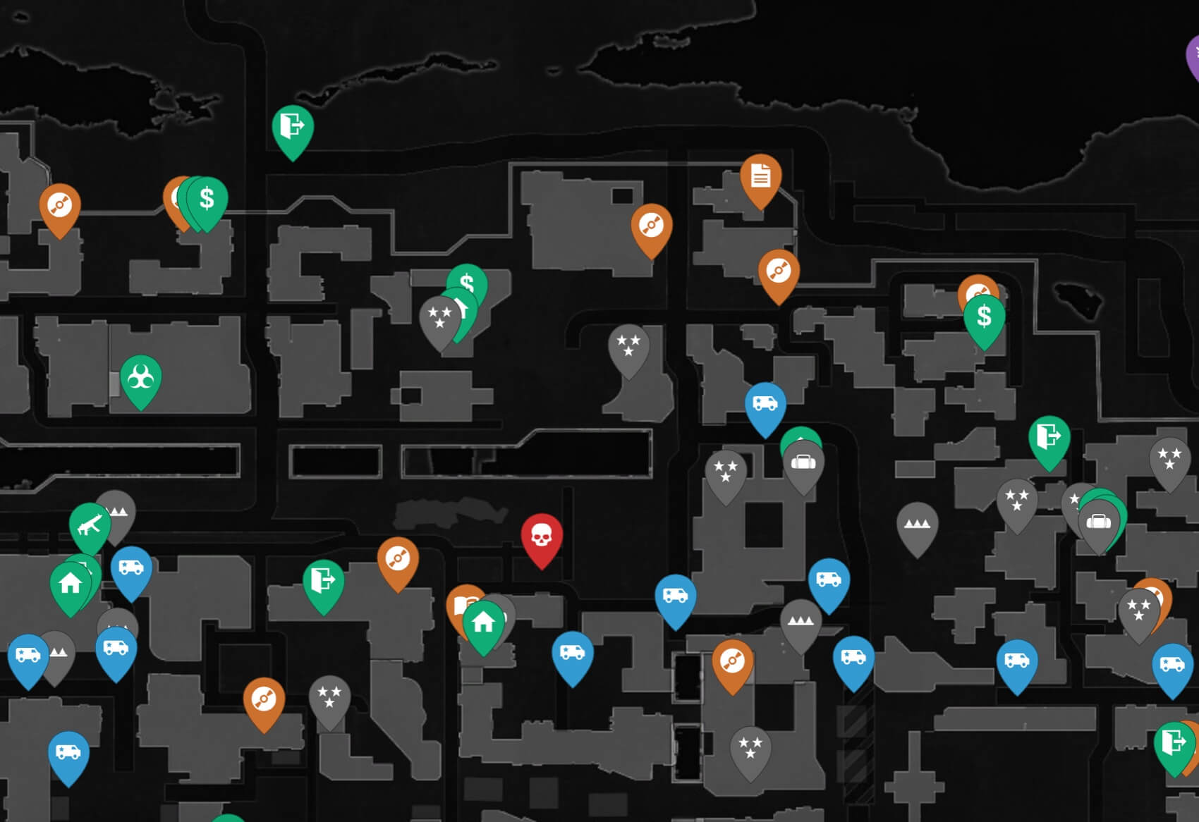 dying light weapon locations