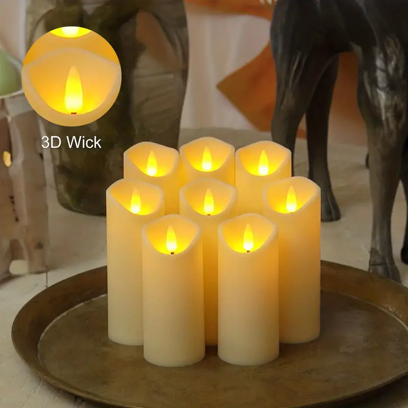 battery operated candles with timer