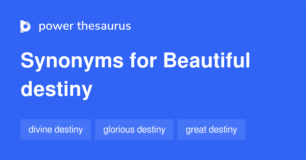 destiny thesaurus