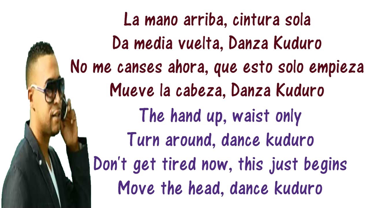 danza kuduro lyrics english