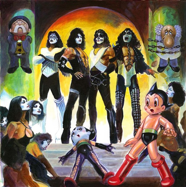 kiss band anime