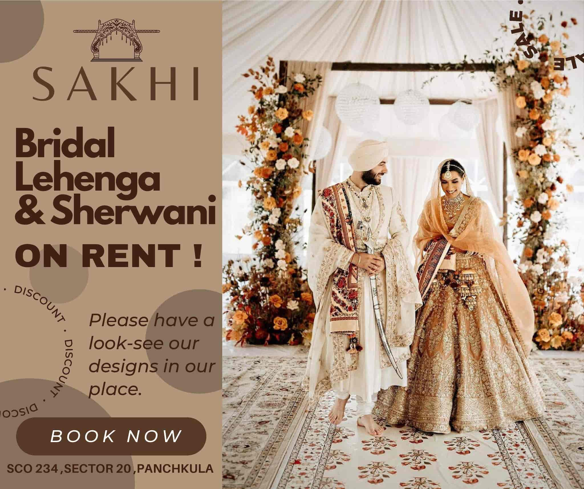 rental lehengas in chandigarh