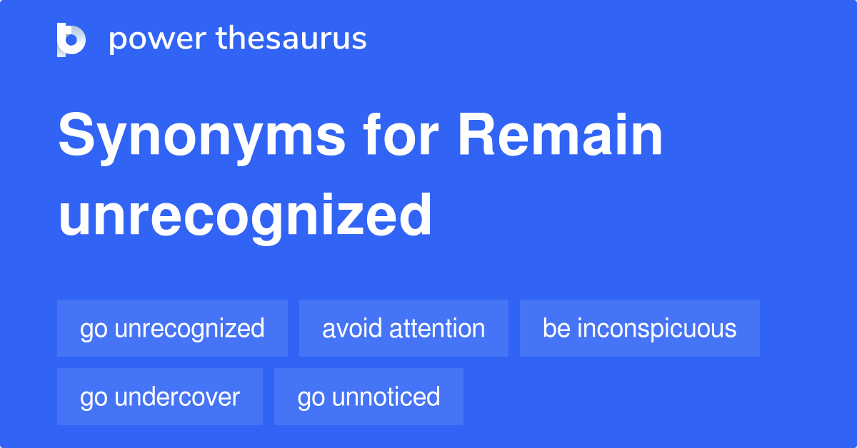 thesaurus remain