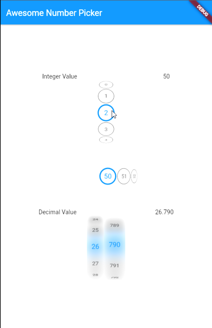 numberpicker flutter