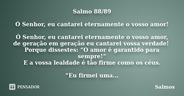 salmos 88