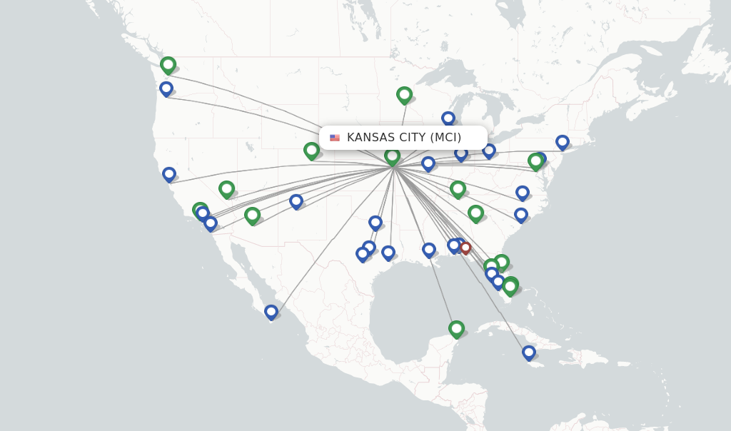 one way flights to kansas city