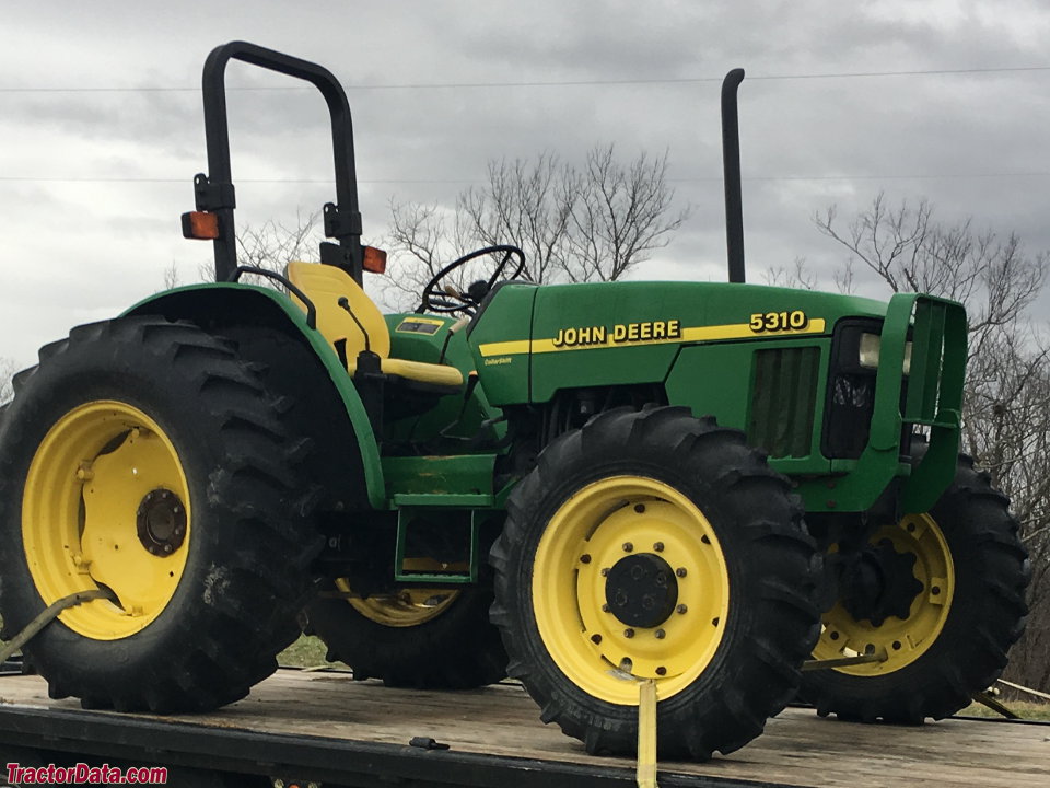 john deere 5310 weight