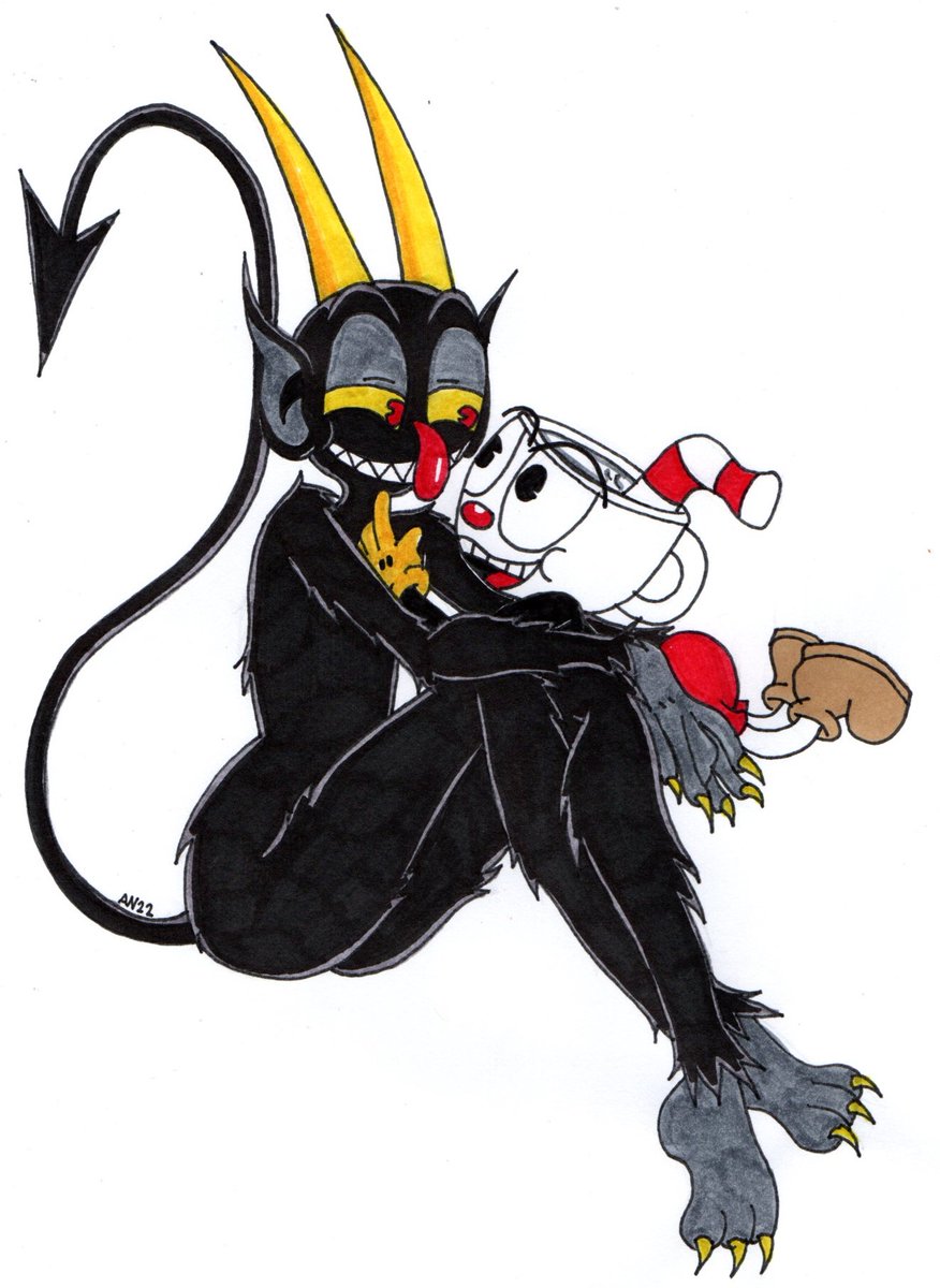 cuphead mugman x devil