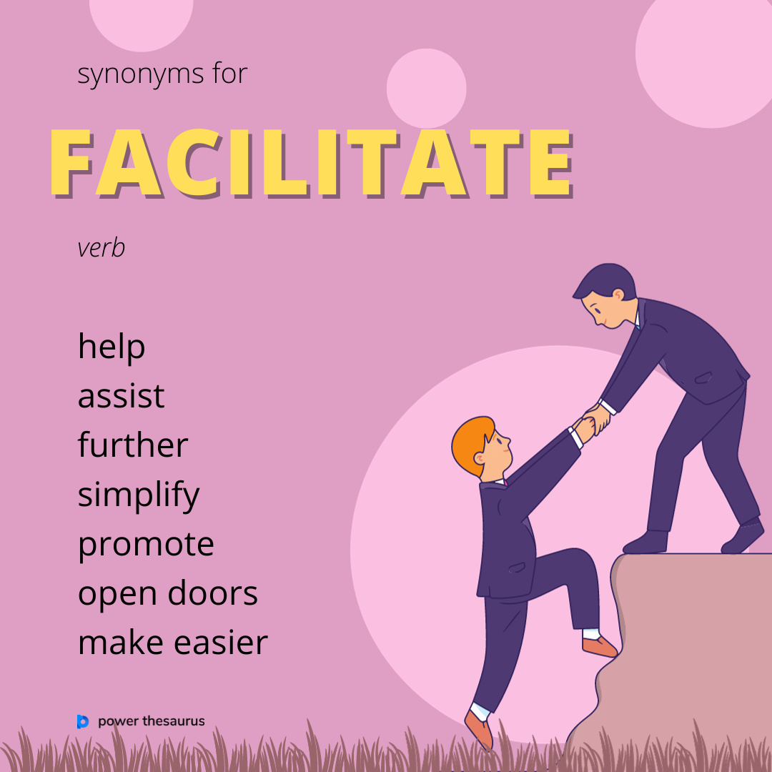 facilitate thesaurus