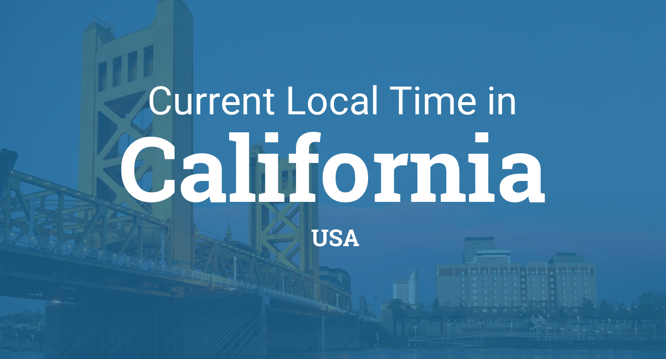 what is the time zone in ca