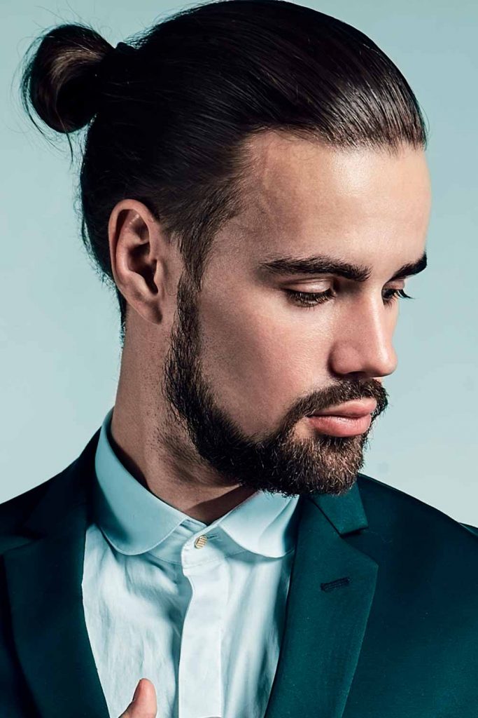 hairstyle for silky hair men