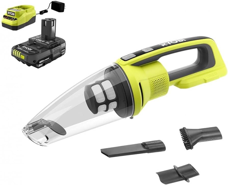 ryobi 18v one+ performance hand vacuum kit