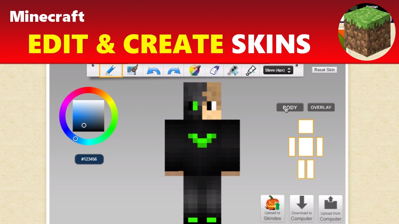 custom skin maker for minecraft