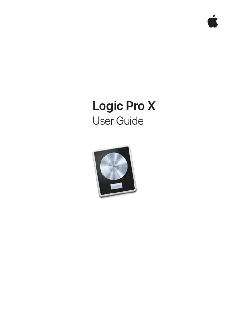 logic pro user guide pdf