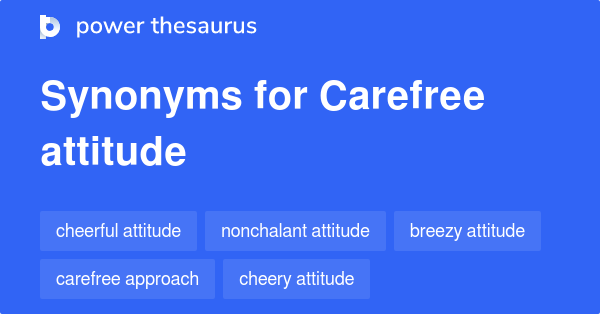 carefree thesaurus